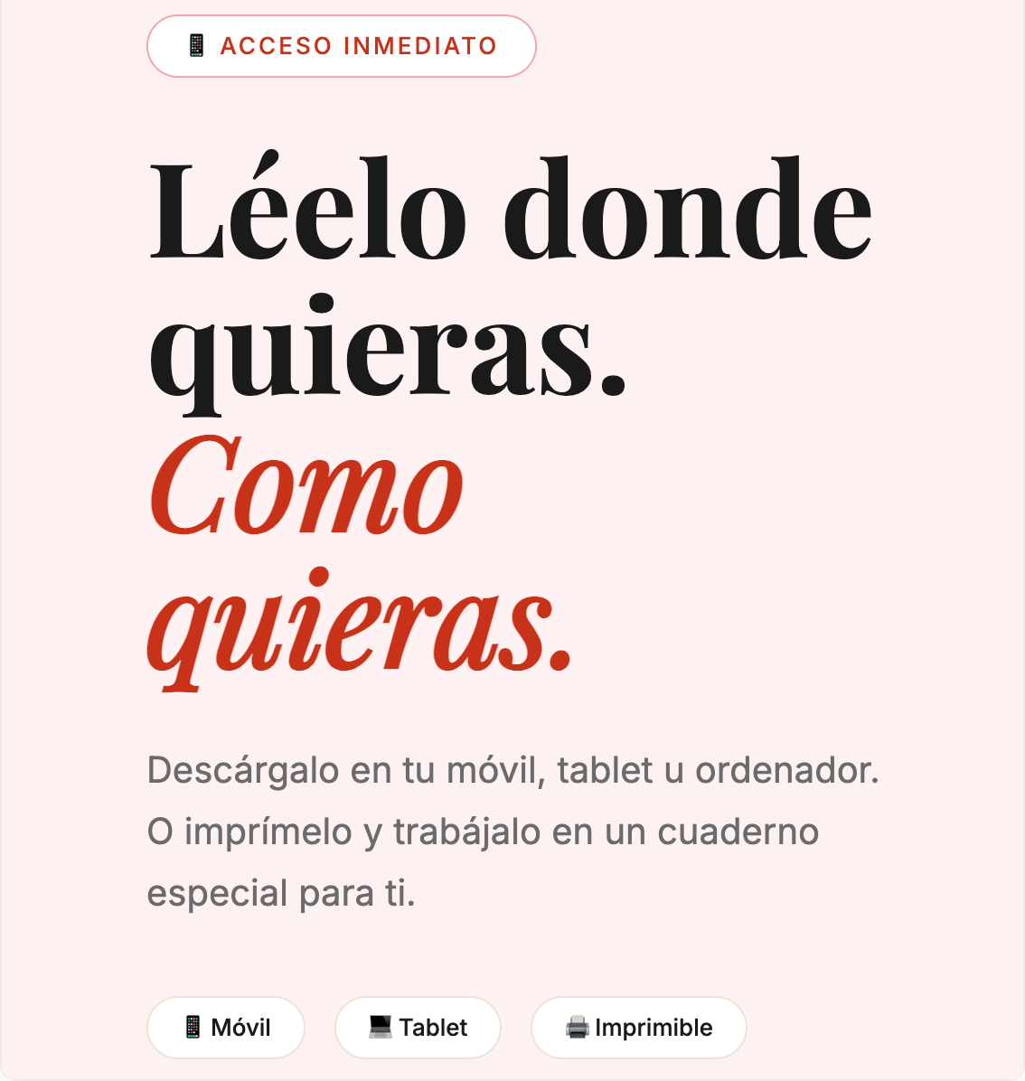 DESENGÁNCHATE